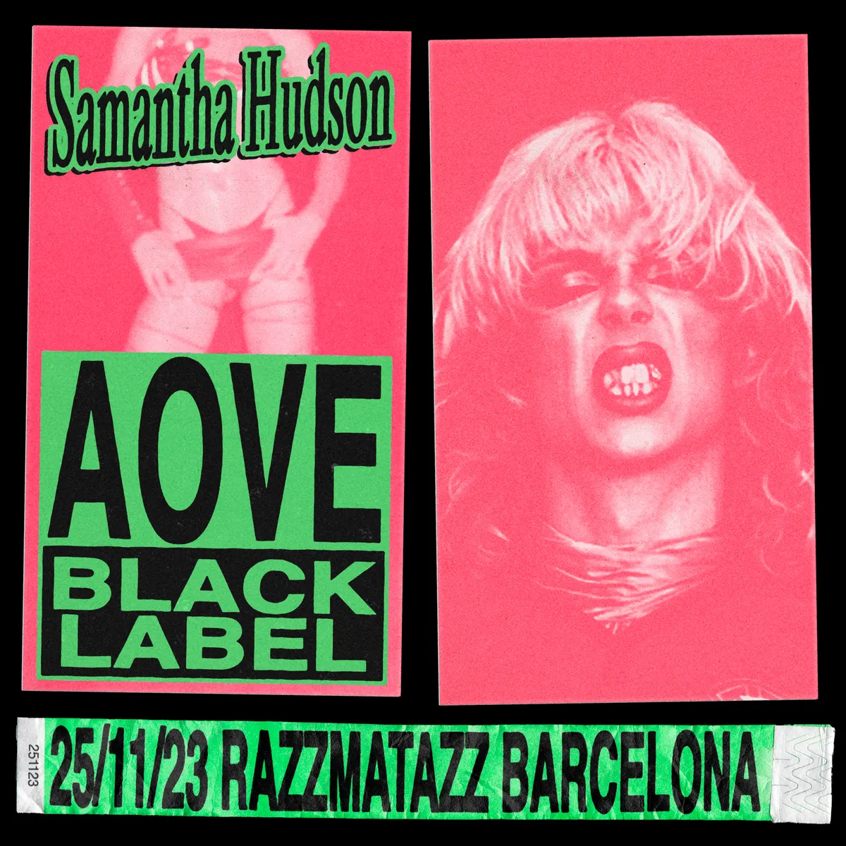 Samantha Hudson’s AOVE tour