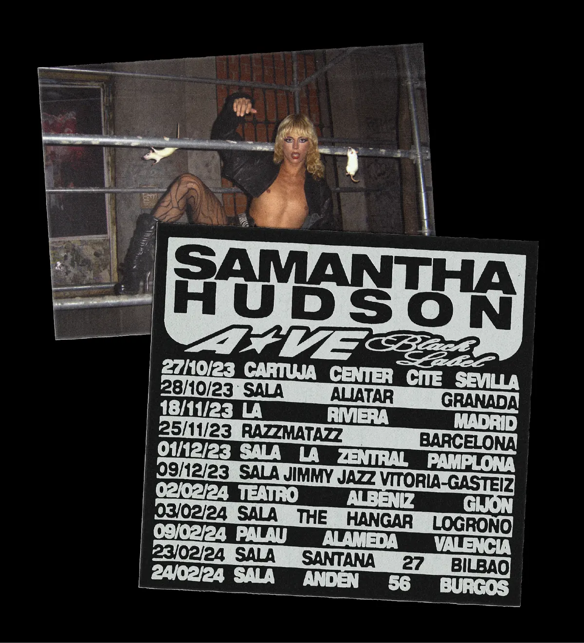 Samantha Hudson’s AOVE tour